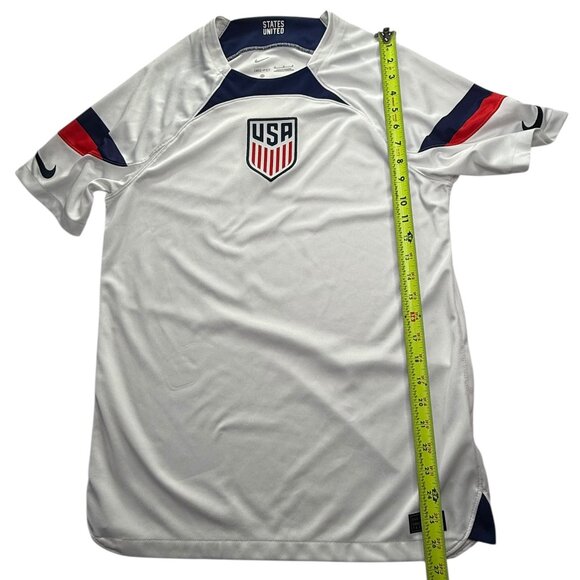 NWOT Nike Mens Team USA Soccer Vapor Match Authentic Jersey Size Medium White - Picture 7 of 8